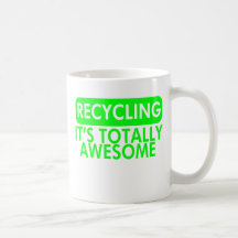 Reciclaje, es impresionante (el verde) taza