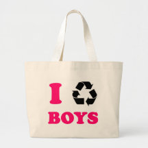 Recicle a los muchachos llenos bolsa