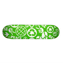 recicle al tablero monopatín personalizado