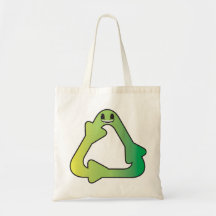 ¡Recicle al tipo! Bolsas De Mano