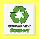 Recicle domingo imanes