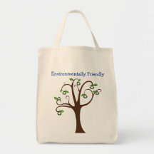 Recicle el bolso del árbol bolsas