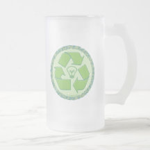 Recicle el engranaje del Día de la Tierra Taza De Café