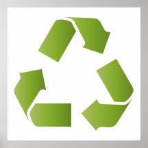 RECICLE EL SÍMBOLO POSTERS