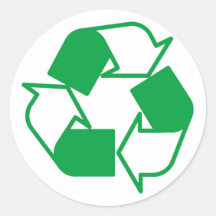 Recicle Etiqueta Redonda