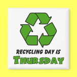 Recicle jueves imanes