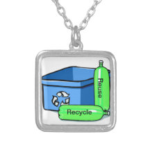 Recicle la reutilización colgantes