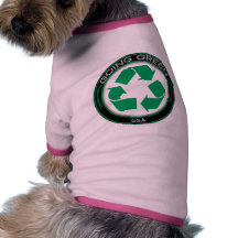 Recicle los E.E.U.U. Camisetas Mascota