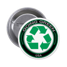 Recicle los E.E.U.U. Pin