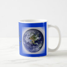 Recicle para la taza de la tierra