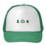 Reciclo a Muchacho-Hombres Gorras De Camionero