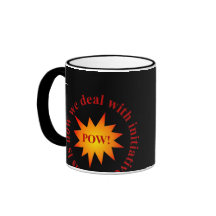 Recompensa por la iniciativa (sq) taza de café
