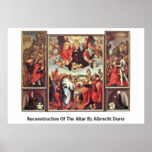 Reconstrucción del altar de Albrecht Durer Impresiones