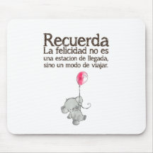 Recuerda, la Felicidad ningún es una estación de l Tapete De Ratones