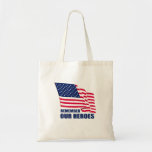 Recuerde a nuestros héroes bolsa de mano