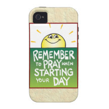 Recuerde rogar diario iPhone 4/4S funda