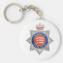 Recuerdo de la policía de Essex Llaveros Personalizados