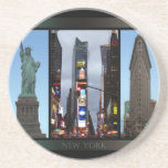Recuerdo de New York City del práctico de costa de Posavasos Manualidades