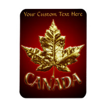 Recuerdo personalizado imán fresco de Canadá Canad