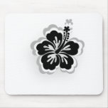recuerdos de la flor de la hawaiana tapete de raton