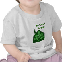 Recyle sea aspectos medioambientales elegantes camiseta