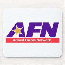 Red de las fuerzas armadas de arma tapete de raton