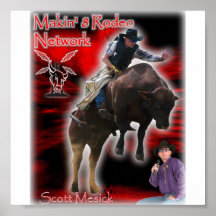 red del rodeo Makin'8 Poster