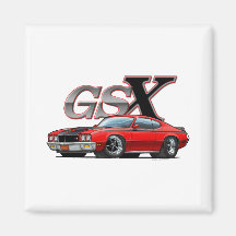 Red_GSX Imán Para Frigorifico
