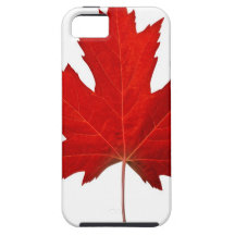 Red-Maple-Leaf.jpg iPhone 5 Case-Mate Funda