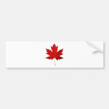 Red-Maple-Leaf.jpg Pegatina De Parachoque