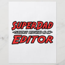 Redactor de SuperDad… Tarjeta Publicitaria