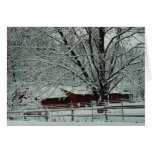 "Redbarn en tarjeta de felicitación de la foto de 