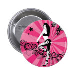 Redes y rosas fuertes pin