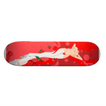 Redhead de la cereza patineta personalizada