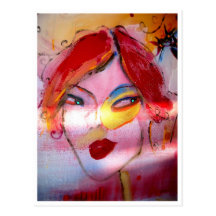 "Redhead " Tarjetas Postales