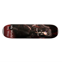 RedRibbons, mi mundo mi manera Patineta Personalizada