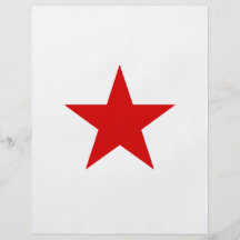redstar flyer personalizado