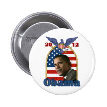 Reelección Barack Obama para 2012 Pins