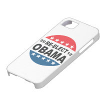 Reelija el caso del iPhone 5 de Obama iPhone 5 Case-Mate Funda