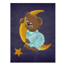 Refiera la luna tarjetas postales