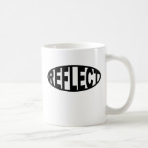 Reflejar-Oval Taza