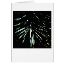 Reflejo de la picea de la tarde tarjetas