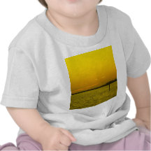 Reflejo de oro camiseta