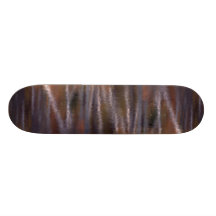 Reflexión abstracta del follaje del otoño en un ca patines personalizados