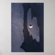 Reflexión de las lunas posters