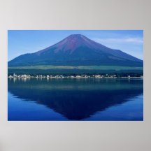 Reflexión del monte Fuji Impresiones