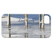 Reflexión del puente; Personalizable iPhone 5 Funda
