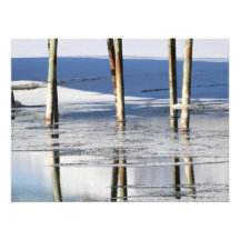 Reflexión del puente arte fotografico