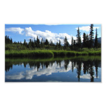 Reflexión del río de Lapie Arte Fotográfico