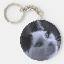 Reflexione la foto del gatito llavero